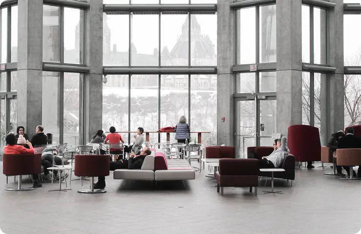 Kaleidoscope Studio - Modern office interior with creative team collaborating on video production